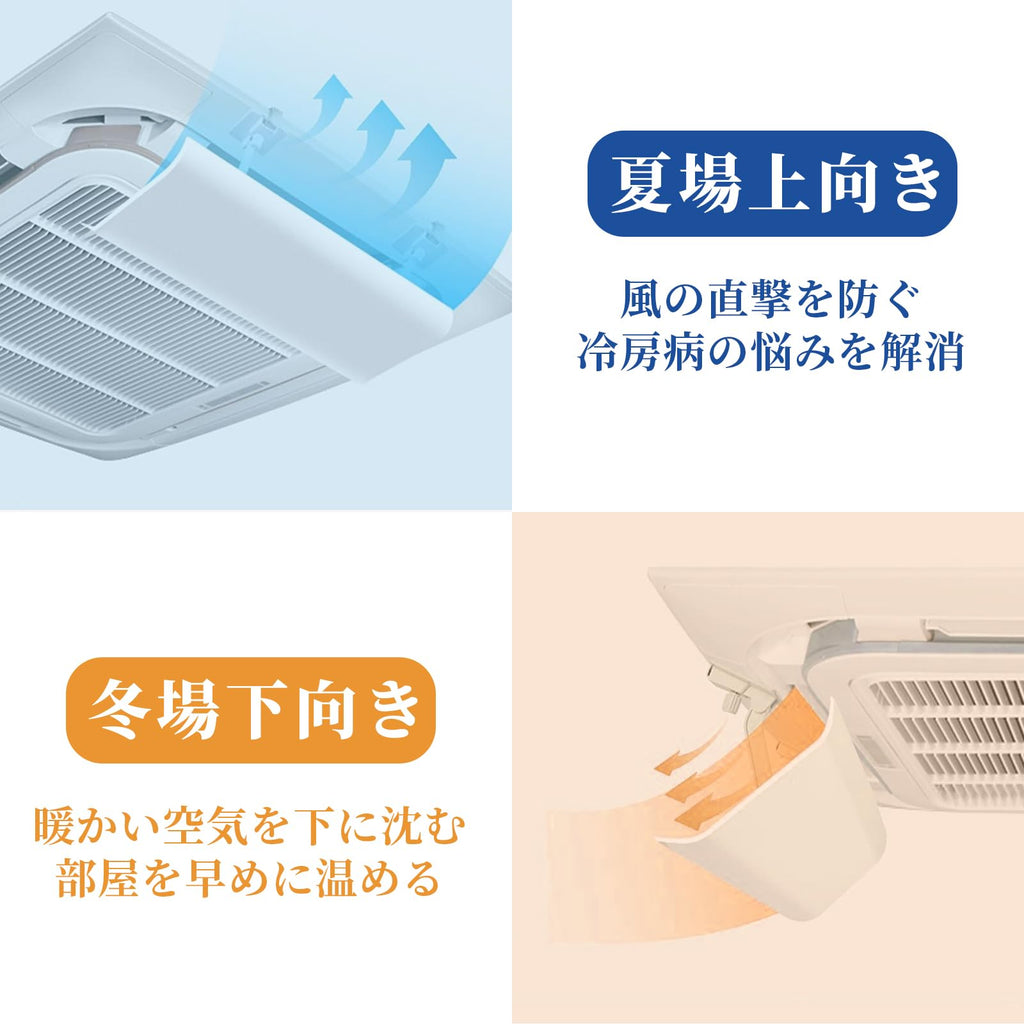 エアコン 風よけ カバー エアコンルーバー 業務用 プロ