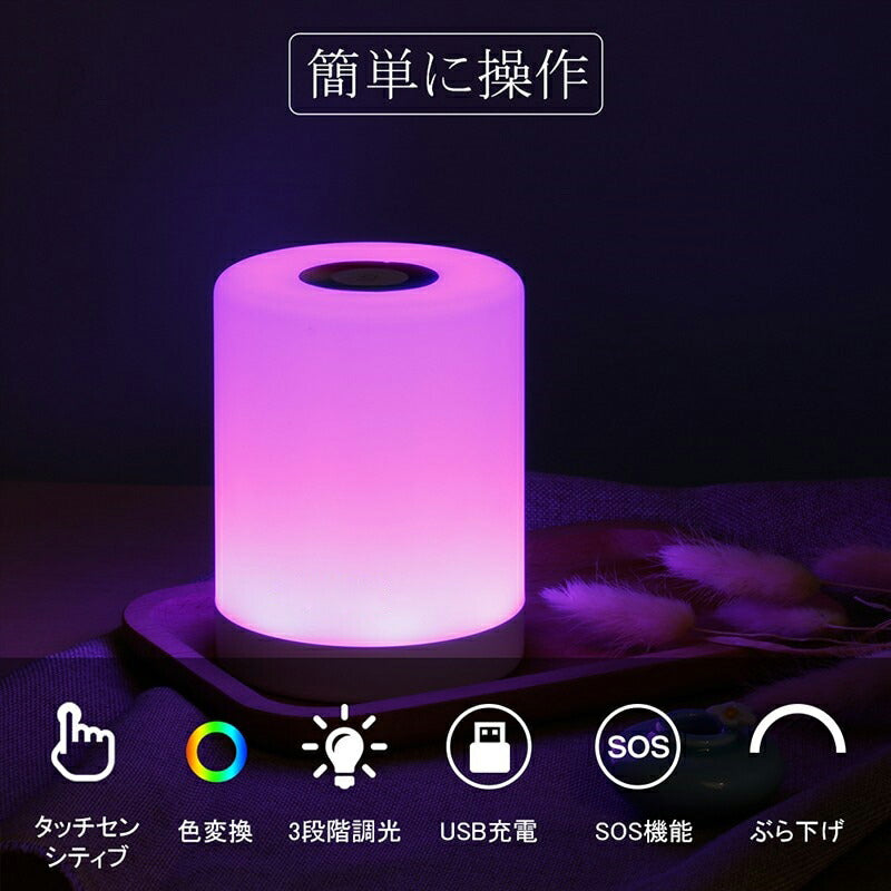 ナイトライト 常夜灯 卓上ライト ベッドライト ベッドサイドランプ