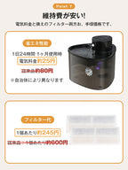 自動給水器 猫 犬 コードレス